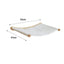 Wall Mounted Cat Climb Shelf Perch and Ladder Cat Hammock and Three Step Wood Stairway for Cats Playing and Sleeping