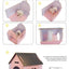 Pet House Large Space All-season Universal Removable Easy To Install Ventilation and Breathable Strong and Durable Pet Villa