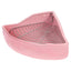 Bunny Corner Toilet Box Corner Bunny Cage Litter Box Triangular Design Potty Accessory For Chinchilla Hedgehog Ferret Hamster