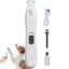 Rechargeable Dog Paw Trimmer Dog Paw Grooming Low Noise Cordless Dog Grooming Kit 2 Speed Pet Hair Shaver For Paws Beauty Tool