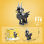 Insect World Animals Scorpion Mantis Ants Spider Birds Marine Animal Building Blocks Toys Desktop Ornaments Bricks Kids Gift