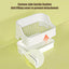 Large Capacity Pet Toilet with Buckle for Guinea Pigs Dangling Square Small Pet Litter Box Pet Cleanging Tools