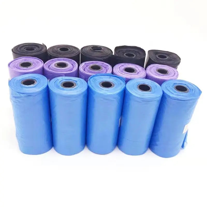 1/5 /10Rolls Pet Dog Poop Bags Degradable Waste Pick Up Clean Bag Dogs Garbage Bags Unscented Outdoor Clean Tools Pet supplies