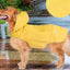 Pet Dog Rainwear Raincoat Dogs Pet Hooded Waterproof Jacket Clothes Rain Poncho  Pet Clothes Jumpsuit Water Resistant Clothes