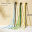 Simulation Feather Interactive Cat Toy Satin Ribbon Bell Cat Stick Toys Kitten Playing Teaser Wand Toy Cat Supplies Accessories
