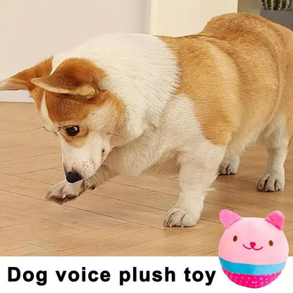 Squeaky Dog Toys Voice Plush Toy For Puppy Funny Sound Toys Interactive Toys Crinkle Plush Dog Toy Puppy Squeaky Toys For Kitten