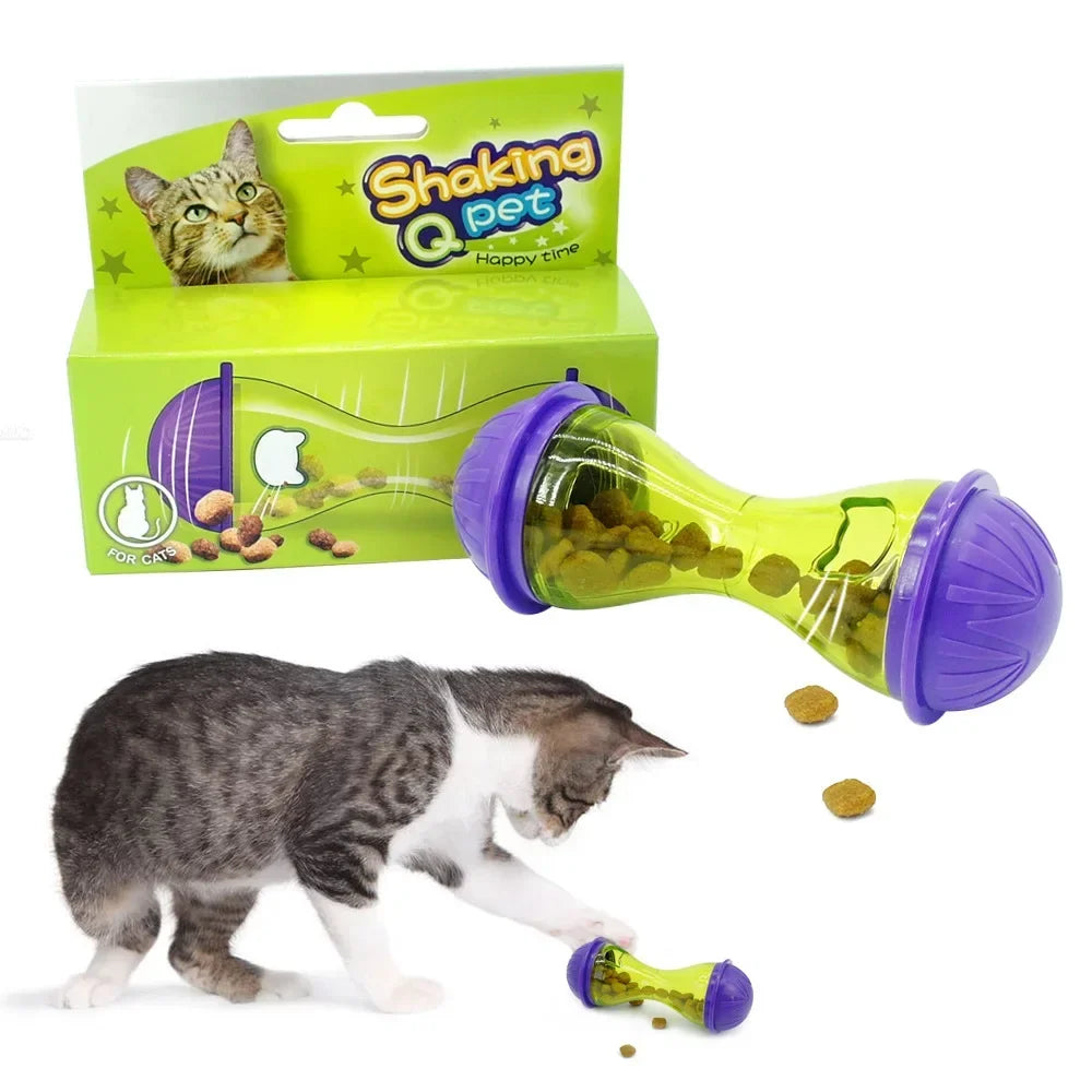 Pet Tumbler Pet Toy Cat Dog Puzzle Toy Pet Leaky Food Container Dog Toy Pet Leaky Food Ball