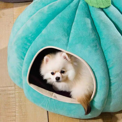 New Autumn And Winter Cat And Dog Semi-enclosed Pet Nest Four Seasons Universal Warm Cat Villa Small Dog Mat Dog Nest