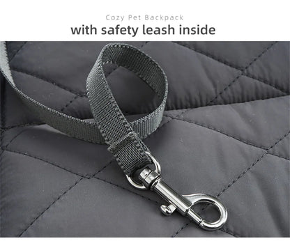 Travel Riding Cat Carrier Bag Winter Warm Pet Carrying Backpack for Cats mascotas Accessories Sphynx Supplies Transportin Gatos