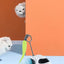 Remote Smart Cat Toys Remote Control Interactive Cat Car Toy USB Charging Automatic Self-moving Teasing Cat Stick Pet Supplies