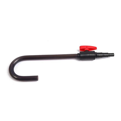 U-Shaped Fish Tank Water Changer Tube Aquarium Cleaning Tools Hanging Water Dispenser Supply Pipe Wall Mounted Elbow Hose