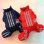 Thicken Warm Dog Jumpsuit Turtleneck Autumn Winter Dog Coat Reflective Sherpa Fleece Dog Clothes for Small Medium Dogs