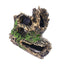 Artificial Aquarium Decoration Resin Tree Root Aquatic Fish Tank Ornament Decor Tree Hole Crystal Shrimp Dodge Breeding House