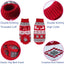 Christmas Dog Sweater Medium Large Dogs Reindeer Snowflake Knitted Sweater Xmas Holiday Pet Clothes Turtleneck Knitwear Pullover