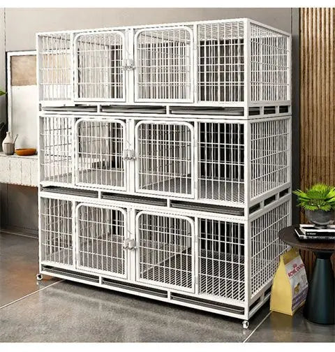 Cat cage breeding  pairingbreeding  breeding  three-layer display cage rabbit puppy