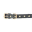 Real Leather Dog Collar Genuine Leather Buckle Connection Collar Durable for French Bulldog Schnauzer Border Collie Pet Collar
