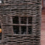 Pet basket willow weaving, willow weaving cute pet nest double-layer pet basket handmade four-season universal kennel cat litter