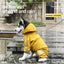 Dog Raincoat Waterproof Reflective Hooded Pet Rain Jacket 4 Legs Lightweight Rain Poncho Clothes for Small Medium and Large Dogs
