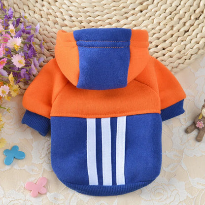 Winter Dog Hoodie Dog Clothes for Small Dog Puppy Clothes Bulldog Dog Coats and Jackets Dog Christmas Clothes Pet Supplies