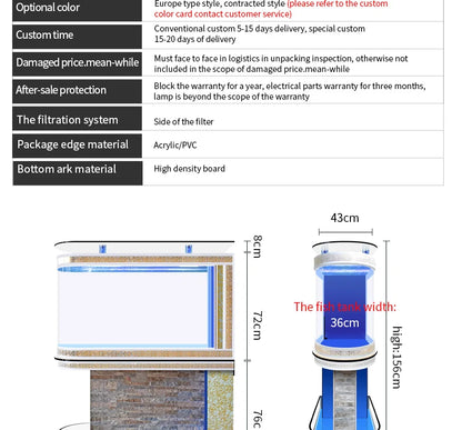 aquariums & accessories Best Selling Customizable Ultra Clear Glass Aquarium Live Fish For Fish Tank