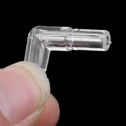 UXCELL ID 5/18/20mm 4/15PCS Acrylic 90 Degree Elbow Connector Water Hose Pipe Tube Aquarium Fish Tank Supplies Accessories