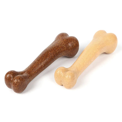 Indestructible Dog Chew Toys for Aggressive Chewers Real Beef Flavor Durable Dog Teething Chew Toy Bone for Large Small Puppies
