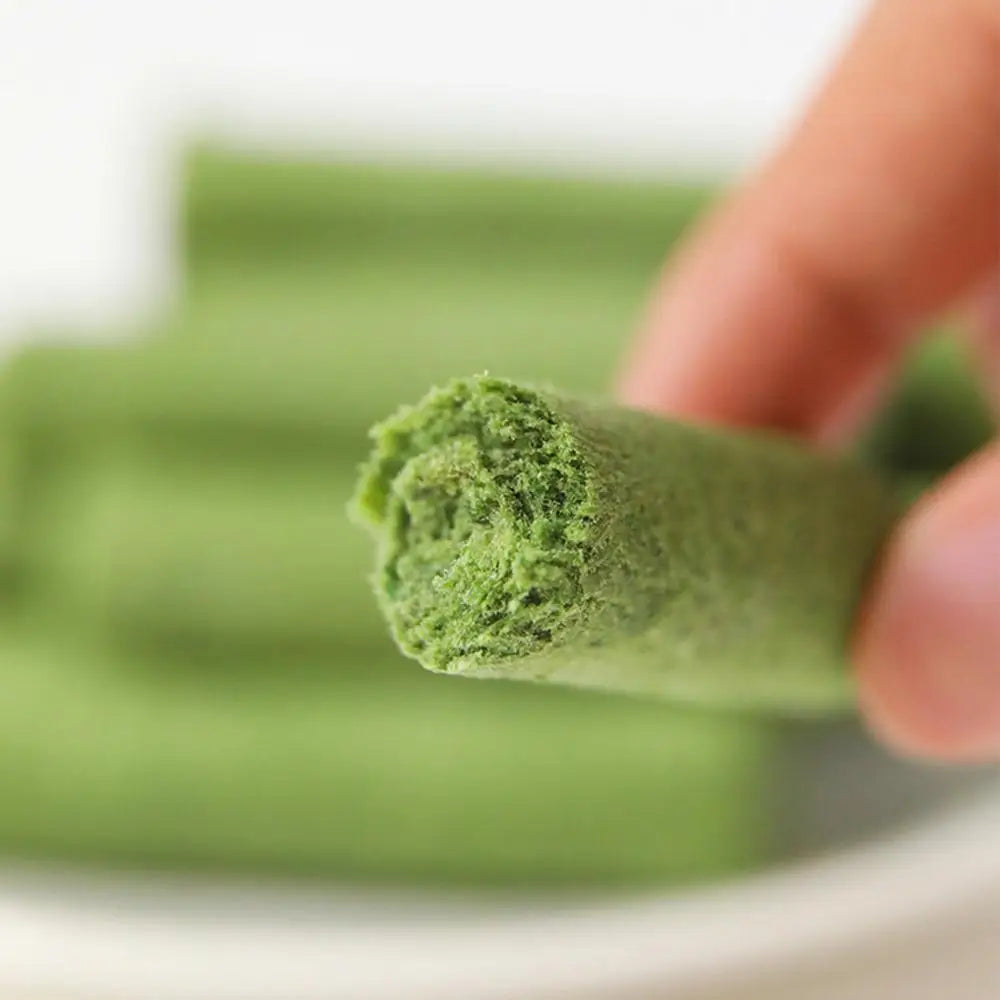 Cat Grass Teething Stick Cat Grass Sticks Pet Snacks Natural Grass Molar Rod Cat Chew Stick Teeth Cleaner Teeth Caring