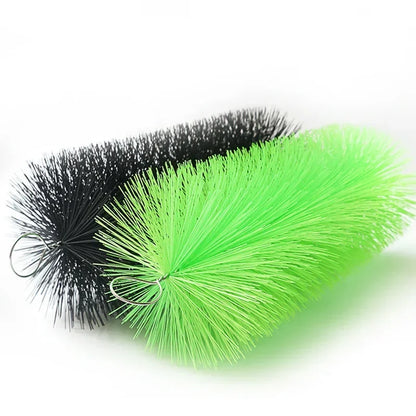 10pcs Fish Tank Cleaning Tools Koi Fish Pond Filter Brush 30/40/50cm High-density Brush Skimmer Aquarium Filtration System