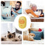 Cat Water Brush 3 In 1 Silicone Cat Shedding Brush Cat Massage Brush For Cats Dogs Puppy Cat Cleaning Steam Comb Pet Hair Remove
