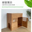 Cat House Dog House Pet Villa Cabinet Cat Space Capsule Solid Wood Cherry Red Oak Ash Wood