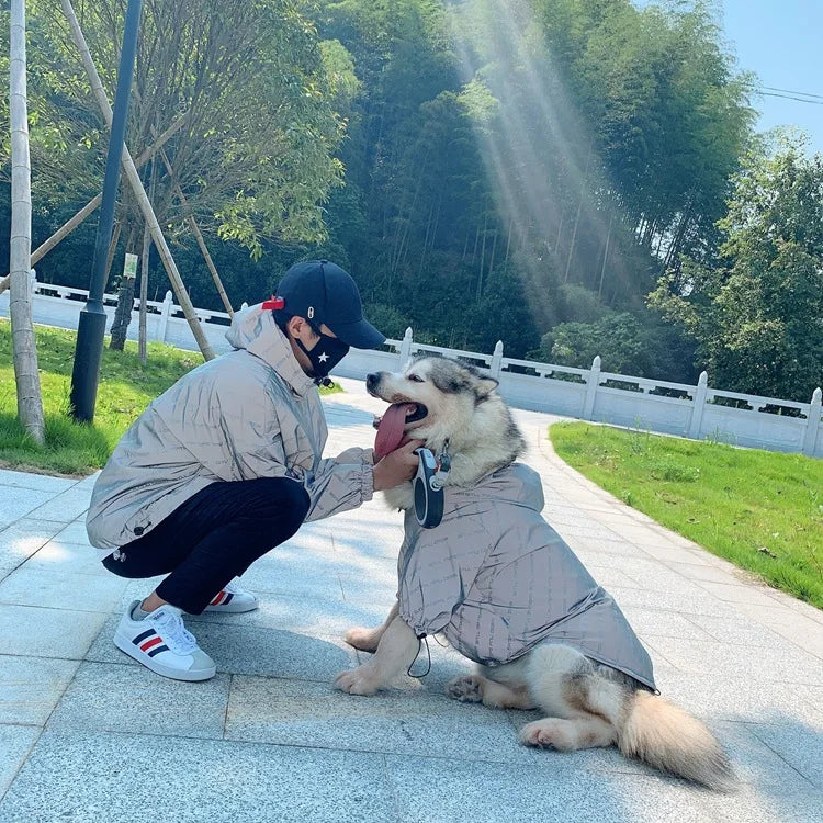 Pet Clothes  Pets Acessorios  Dog Clothing  Dog Costume Parent-child Wear Spring and Autumn One Color Eight Sizes