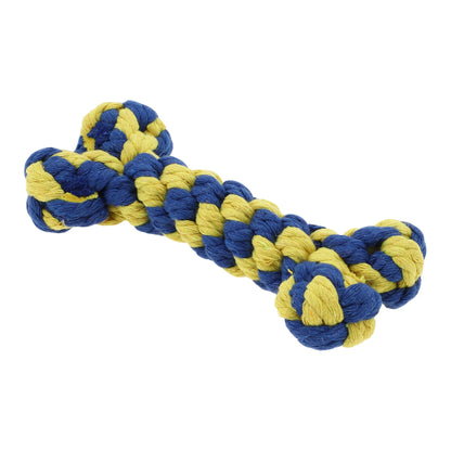 Uxcell Dogs Chew Toys Teeth Cleaning Cotton Rope Puppy Teethings Chewer Durable Braided Bite Resistant Chewing Doll Pet Supplies