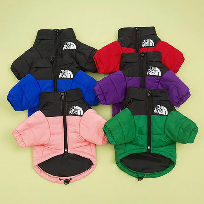 Winter Dog Clothes Dog Down Jacket Waterproof Cat Costume Pet Dog Coat Chihuahua French Bulldog Bichon Large Dog Warm Clothes