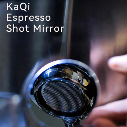 Coffee Extraction Mirror Stainless Steel Rotating Magnetic Suction Bracket For Bottomless Magnetic Base Espresso Shot Mirro M3R1
