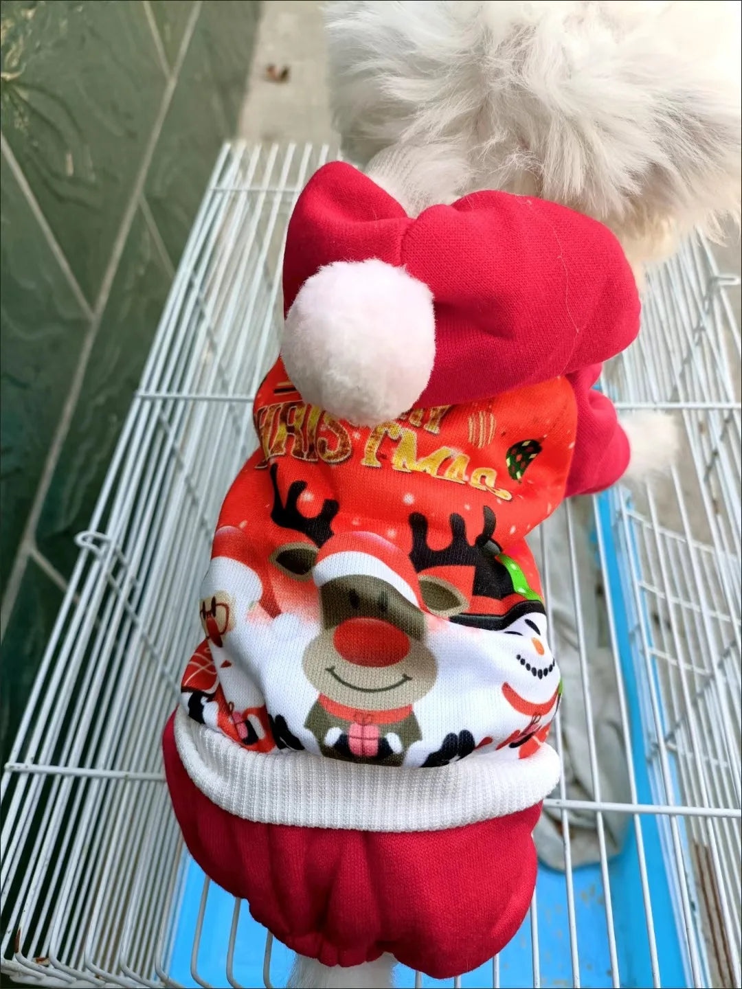 Christmas Dog Coat Sweater Chihuahua Pet Clothes New Year Pets Dogs Clothing For Small Medium Dogs Costume Warm Dog Hoodies