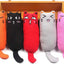 Bite Resistant Catnip Toy for Cats,Catnip Filled Cartoon Mice Cat Teething Chew Toy