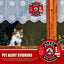 10PCS Pet Alert Stickers Pets Inside Fire Rescue Stickers Save Our Pets Emergencies Pet Inside Decal Emergencies Danger Decals