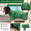 Dog Bathrobe Fast Drying Towel Microfiber Absorbent Soft Bath Robe Adjustable Towel Grooming Coat Dog grooming Pet Accessories