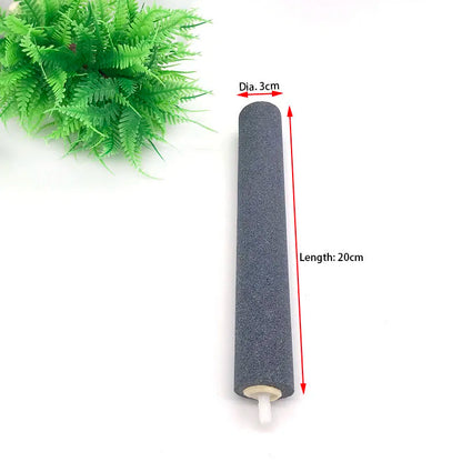 3x20cm Cylindrical Air Pump Sand Stone Aquarium Oxygen Pump Fresh Air Stone Bubble Bar Aquarium Fish Tank Aerator Pump