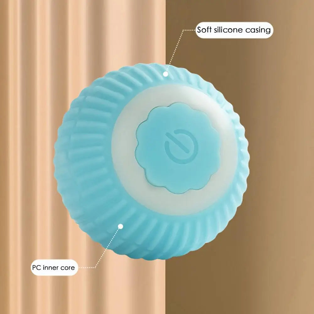 Interactive Ball For Dogs Electric Dog Toys Automatic Rolling Motion Activated Dog Balls 2 Modes Moving Dog Products Active