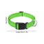 Reflective Dog Collar Adjustable Cat Collar Safety Nylon Pet Collar Durable Comfortable Reflective Pet Collar Pet Supplies