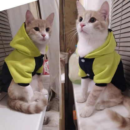 Winter Dog Hoodie Dog Clothes for Small Dog Puppy Clothes Bulldog Dog Coats and Jackets Dog Christmas Clothes Pet Supplies