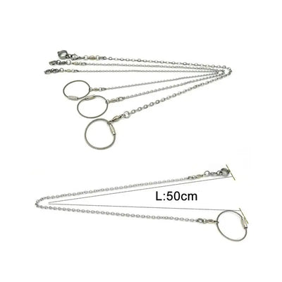 Foot Ring for Pet Parrot, Foot Chain, Foot Ring, Flying Training, Activity Opening, Stand Accessories, Bird Supplies