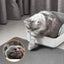 Cat Litter Mat 1 Pack Double Layer Waterproof Urine Proof Trapping Mats Non-Slip Easy to Clean Large Toilet Foot Pad
