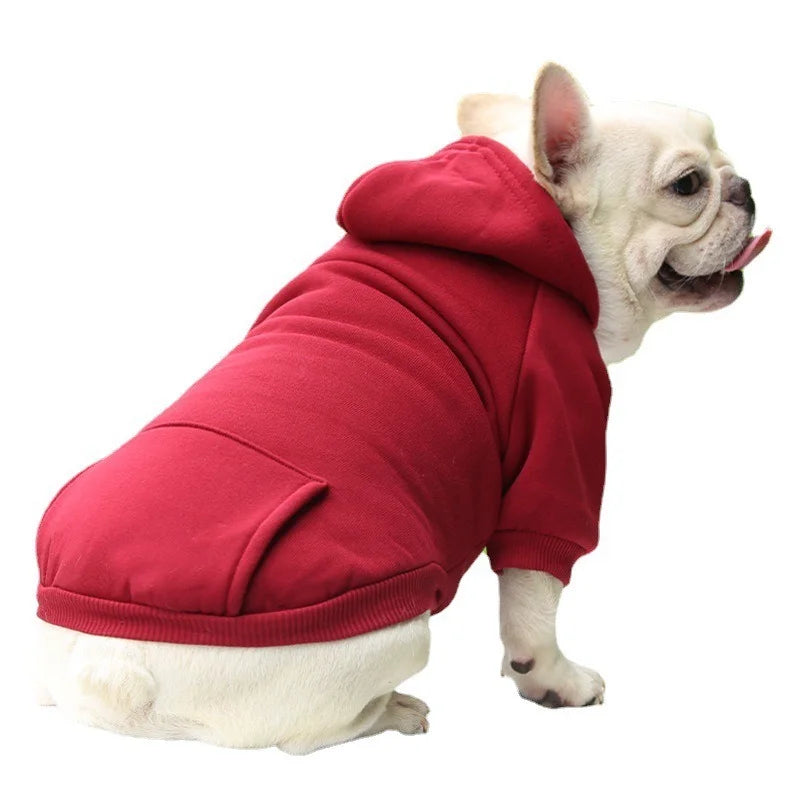 Autumn winter sweater cowboy pocket two legged clothes sports style pet clothes dog cat clothes pet products