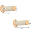 Wall Mounted Cat Shelves Wood Cat Lookout Climbing Shelf Kitten Wall Climbing Tree Furniture Four Step Stair Indoor Cat Hammock