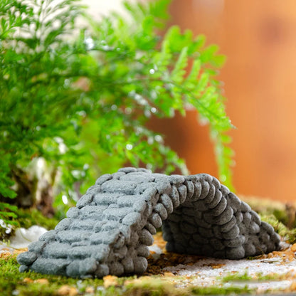 Resin Small Bridge Aquarium Ornaments Decoration Artificial Mountain for fish Tank Resin Aquarium Ornament Fish Tank Background
