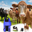 Calf Blanket Blue Waterproof Livestock Protector Blanket Oxford Fabric Thickened Calf Coat Calf Warmer Soft Protector Jacket