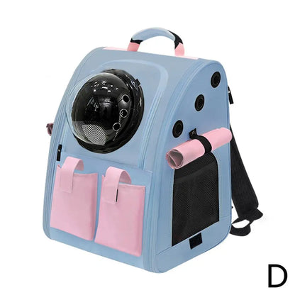 Space Capsule Pet Bag Large Space Portable Backpack For Cats And Dogs Small Pet Capsule Foldable Safe And Breathable Comfortable