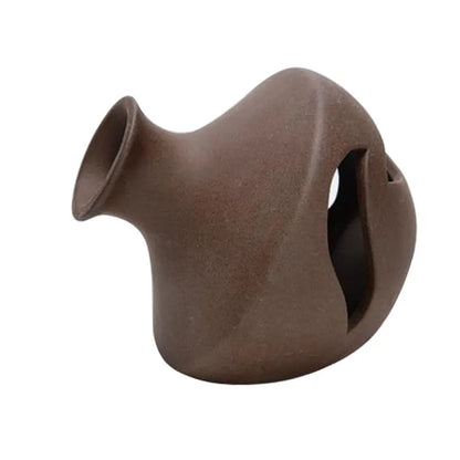 Great Ceramic Aquarium Decoration Fish Shrimps Shelter House Pottery Scorpion House Canister Simulation Stone Fish Tank Decor